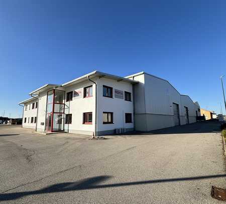 Produktions- und Lagerhallen mit Büro Interpark Großmehring