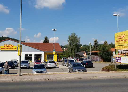 Etablierter Netto-Supermarkt in Wasungen, Thüringen