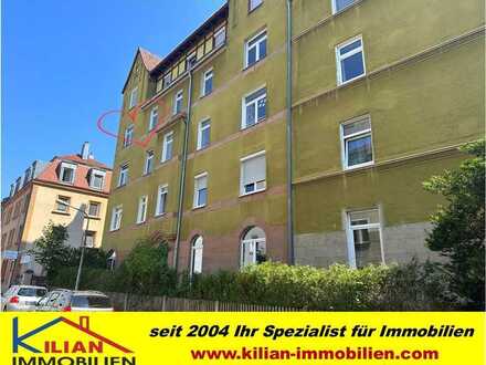 KILIAN IMMOBILIEN! SANIERER AUFGEPASST! 2 ZI. ETW MIT 53 M² WFL IN NBG - ST. PETER - LUDWIGSFELD!