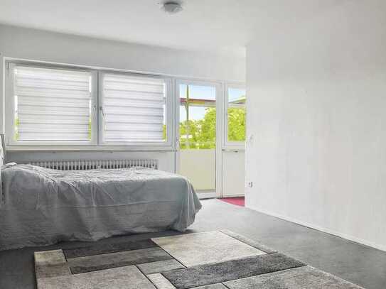 **Charmante 1-Zimmer-Wohnung mit Balkon in Augsburg**