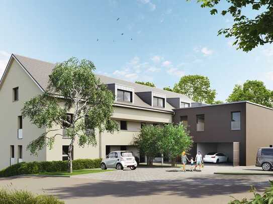 4 Zimmer-Neubau-ETW. Versetzte Wohnebenen. Einzug Frühjahr 2025 möglich!