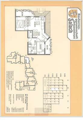 600 € - 54 m² - 2.5 Zi. 

Die Wohnung uss renoviert werden