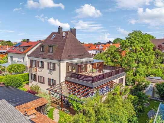 Dachau-Augustenfeld! Gepflegtes Zweifamilienhaus in guter und ruhiger Lage nähe Schulzentrum