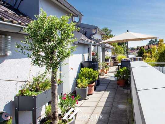 Höchster Wohnkomfort in einer exklusiven Penthouse- Wohnung mit großzügiger Dachterrasse