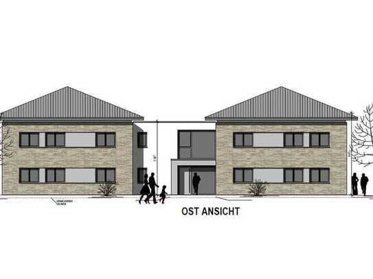 Lichtdurchflutete 105m² 4ZKB Erdgeschosswohnung mit Fahrstuhl KFW55, Senioren, Carport