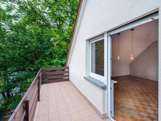 Perfekt geschnittene, sonnige Wohnung mit EBK + 2 Balkonen