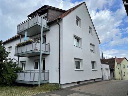 Schöne 4 ZKBB-Wohnung im EG in Heidesheim zu vermieten!