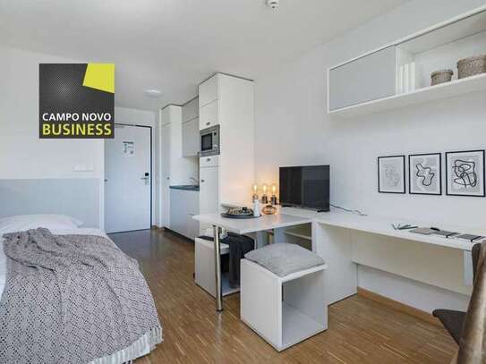 CAMPO NOVO Business - Die angenehme Unterkunft auf Zeit! Single Suite in Freiburg! All-inclusive!