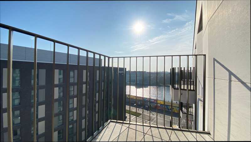 54 m² oberste Etage an der Spree, ruhig, hell, sehr gut geschnitten