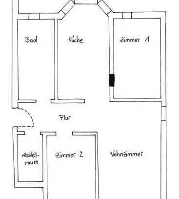 Ansprechende 3-Zimmer-Wohnung in Wiedemar