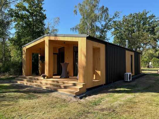 Innovativer Bungalow auf sonnigem Grundstück in ruhiger Wohnlage von Stahnsdorf