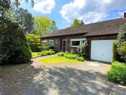 Zuhause in der Moorwegsiedlung: Endreihenbungalow mit Entfaltungspotential in Sackgassenlage