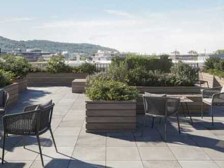 Erstbezug 65 qm Einbauküche: stilvolle 2-Zimmer-Penthouse-Wohnung in Freiburg im Breisgau