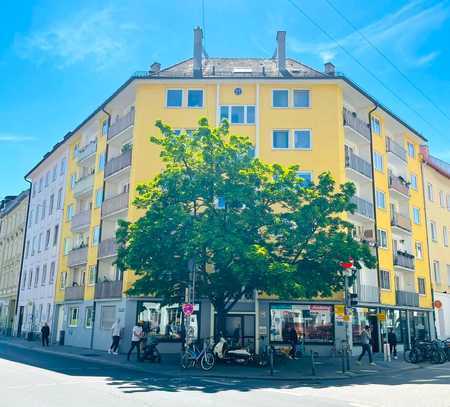 Ladengeschäft im Gärtnerplatzviertel mit TOP Sichtbarkeit