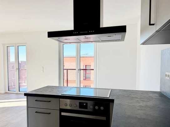 Hannover Kronsrode Erstbezug: Einbauküche, Balkon, Fußbodnhzg, Tageslichtbad, HWR., Lift, TG, Keller