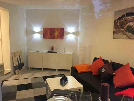 D-Unterrath, EG möbliert, löffelfertig, 2 Zimmer, KüDB, Terrasse, ab 01.06.25