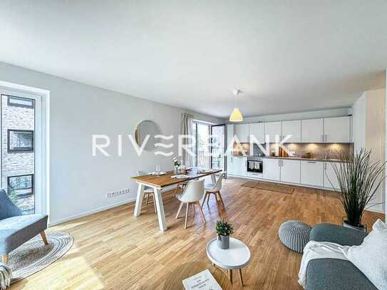 Neubauwohnung im RIVERBANK: Moderne 2-Zimmer-Wohnung