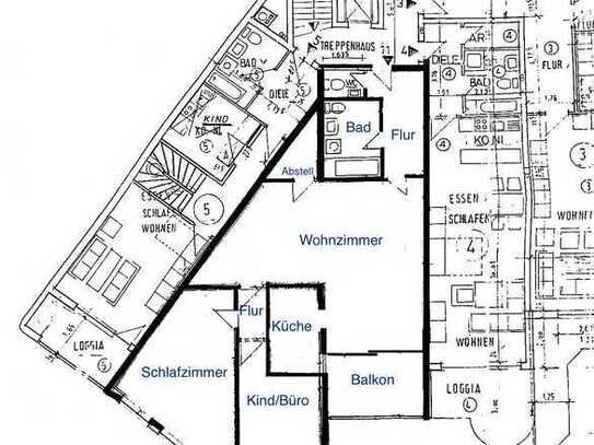 3-Zimmer-Wohnung mit gehobener Innenausstattung mit Balkon im Zentrum Neheim