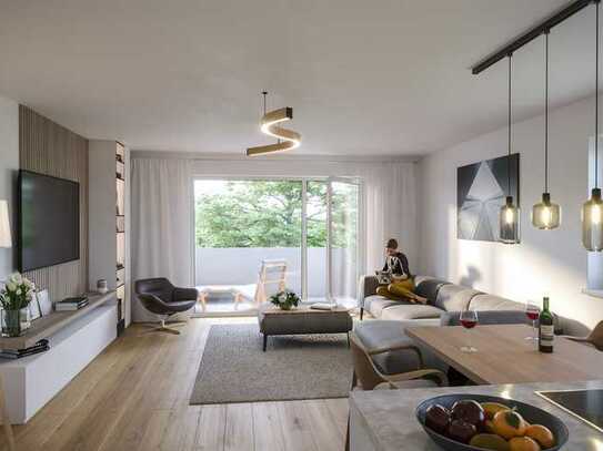 Erstbezug: stilvolle 3-Zimmer-Wohnung mit Balkon in Landshut