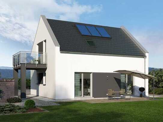 Modernes Zweifamilienhaus NEUBAU zentral in Hösbach, inkl. GRUNDSTÜCK, SCHLÜSSELFERTIG, Bodenplatte