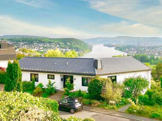 Wohnen und Arbeiten unter einem Dach! Großzüges Haus mit Panoramablick in Höhenlage von Vallendar