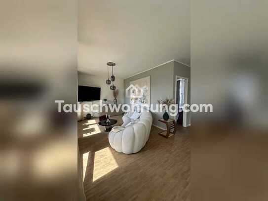 Tauschwohnung: Kleine Penthousewohnung mit Dachterrasse in Uhlenhorst