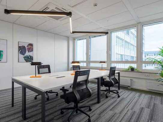 Büroraum für 4 Personen - schlicht, hochtwertig, funktional - All-in-Miete