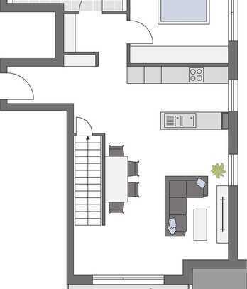 Raumwunder: 3,5-Zimmer Eigentumswohnung auf zwei Etagen