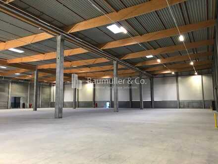 "BAUMÜLLER & CO." - ca. 8.000 m² NEUBAU Hallenfläche in exklusiver Lage mit optimaler Anbindung