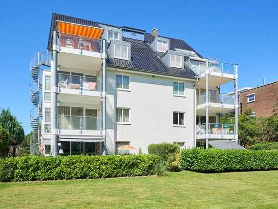 Scharbeutz - Neue Bergstraße - strandnahe 2-Zimmer-Wohnung + Balkon + Doppelparker-Stellplatz