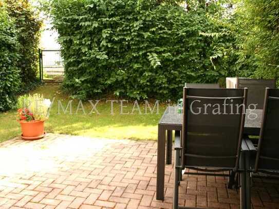 RE/MAX Grafing- 2-Zimmer-Gartenwohnung mit großer Terrasse in ruhiger Lage