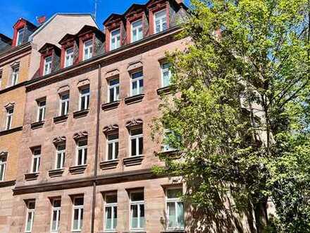 2-Zimmer-Mansarden-Wohnung in bester Lage von Nürnberg Johannis