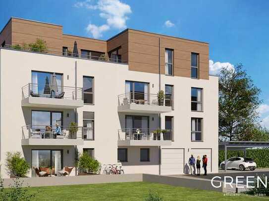 -RESERVIERT- GREENeleven: Haus B, 3-Zi.-Whg. Nr. 10 im 2. OG mit ca. 84 m² Wohnfläche und Südbalkon!