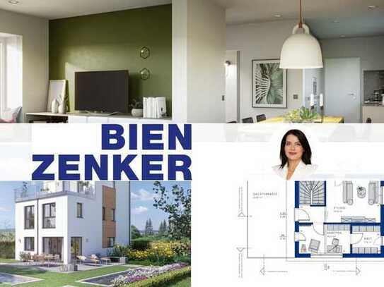 NEUBAU mit BIEN-Zenker -DREIGESCHOSSIGES FAMILIENHAUS MIT RIESIGER DACHTERRASSE