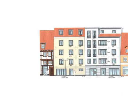 Zweitbezug nach Neubau - 2-Raum-Wohnung mit Terrasse in der Innenstadt