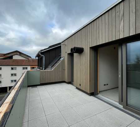 Flexible 3-Zimmer-Wohnung mit Balkon und Dachterrasse