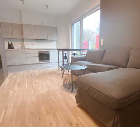 Stilvolle, neuwertige 2-Raum-Wohnung mit gehobener Innenausstattung mit EBK in Frankfurt am Main