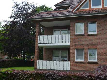 Freundliche 3-Zimmer Obergeschosswohnung mit Loggia zentrumsnah in Westerstede