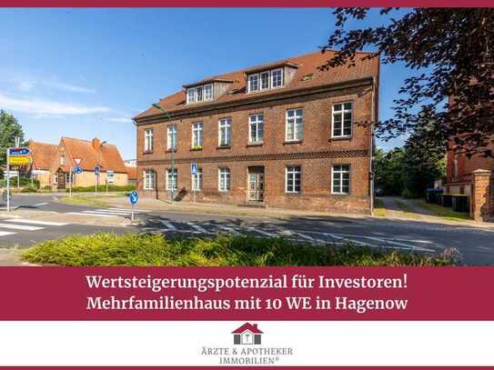 Wertsteigerungspotenzial für Investoren!
Mehrfamilienhaus mit 10 WE in Hagenow