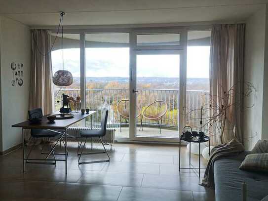 Helles Apartment mit Alpenblick