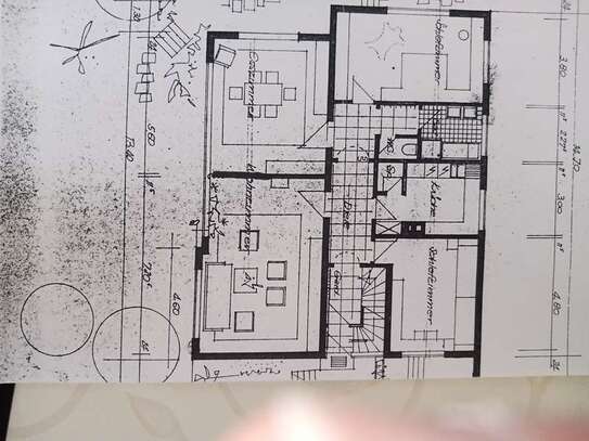 Schöne 4-Zimmer-Erdgeschosswohnung mit geh. Innenausstattung mit Balkon und EBK