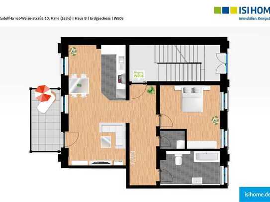 2-Zimmer-Wohnung im ''Markthof Carré'' - WE08