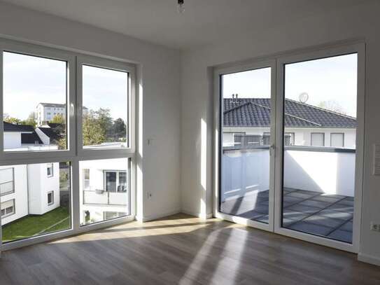 Hochwertige Neubauwohnung mit Dachterrasse in ruhiger Lage