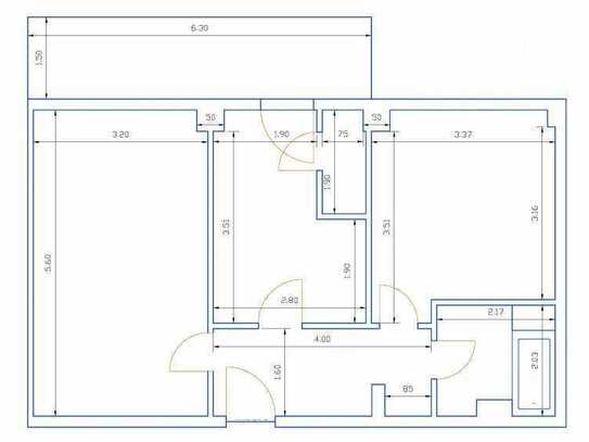 Stilvolle 2-Zimmer-Wohnung in Reutlingen