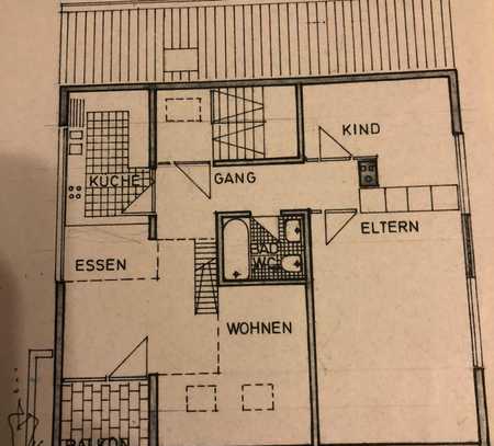 Gepflegte 4-Zimmer-Maisonette-Wohnung mit Balkon in Kirchheim unter Teck