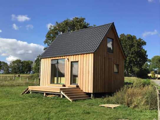 Wohnen im supergemütlichen (Tiny-) Haus auf dem Land + weitere Grundstücke