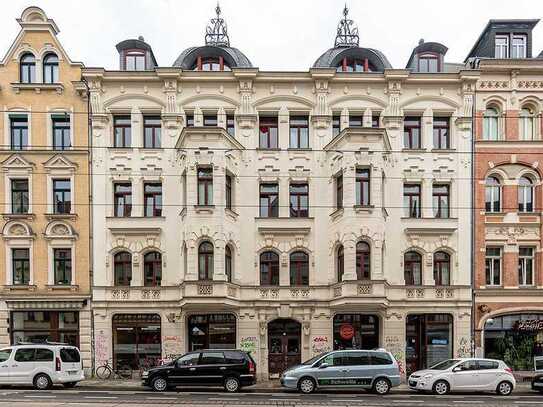 Erstbezug nach Modernisierung: Stilvolle 3-Zimmer-Wohnung mit Balkon in Leipzig-Connewitz