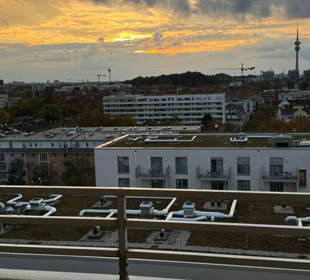 Stilvolle 1-Zimmer-Wohnung mit Balkon und faszinierendem Ausblick