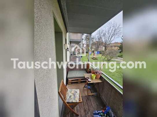 Tauschwohnung: 3-Raumwohnung mit Balkon und Gemeinschaftsgarten