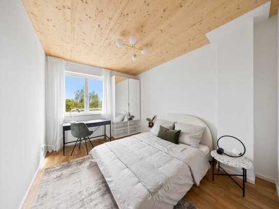 Erstbezug - möblierte 2-Zimmer-Penthousewohnung mit wundervollem Ausblick